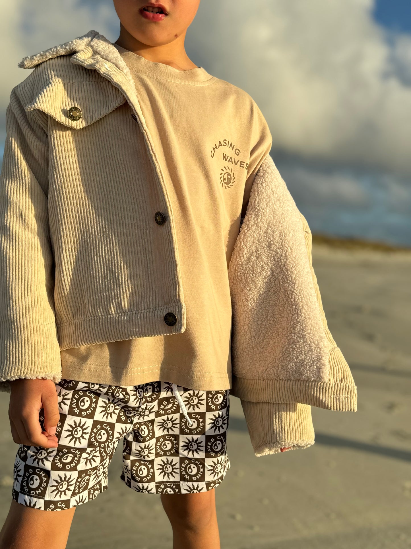 SHERPA LINED CORDUROY JACKET