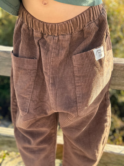 SLOUCHY CORDUROY PANTS